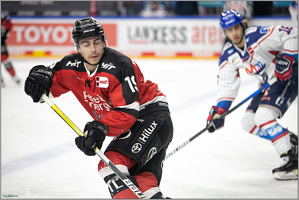 PENNY DEL; Koelner Haie- Adler Mannheim; Koeln, 02.01.2022